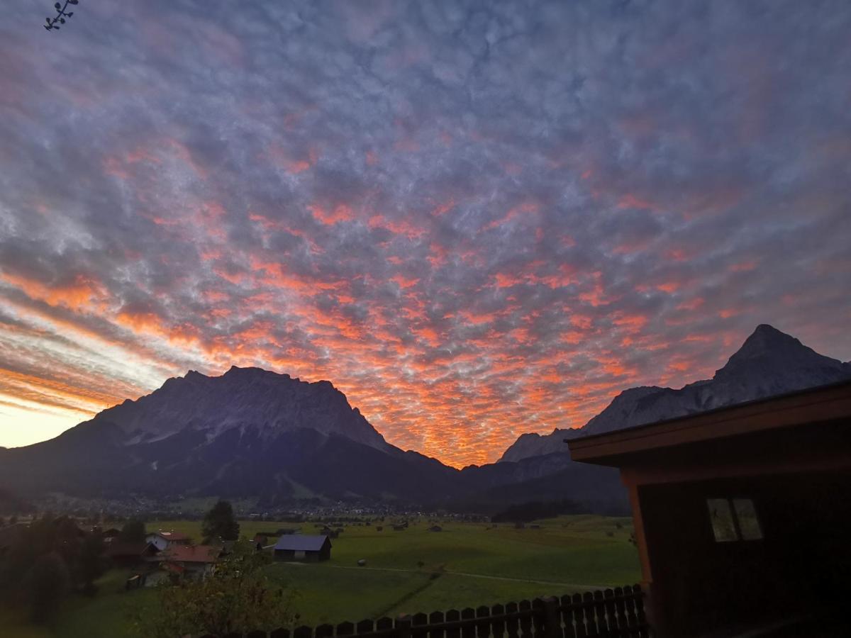 Ferienhaus Jaegerhaeusl Lermoos Bagian luar foto