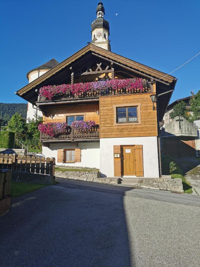 Ferienhaus Jaegerhaeusl Lermoos Bagian luar foto