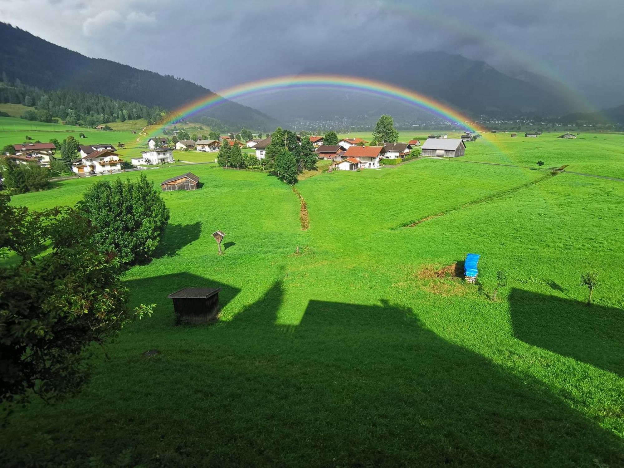 Ferienhaus Jaegerhaeusl Lermoos Bagian luar foto